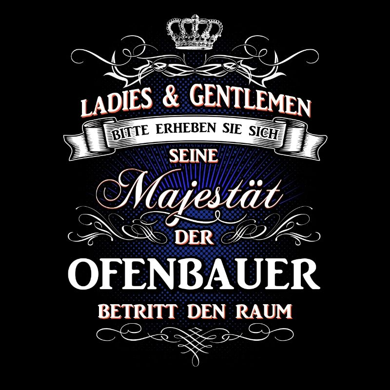 Männer-T-Shirt Beruf Ofenbauer