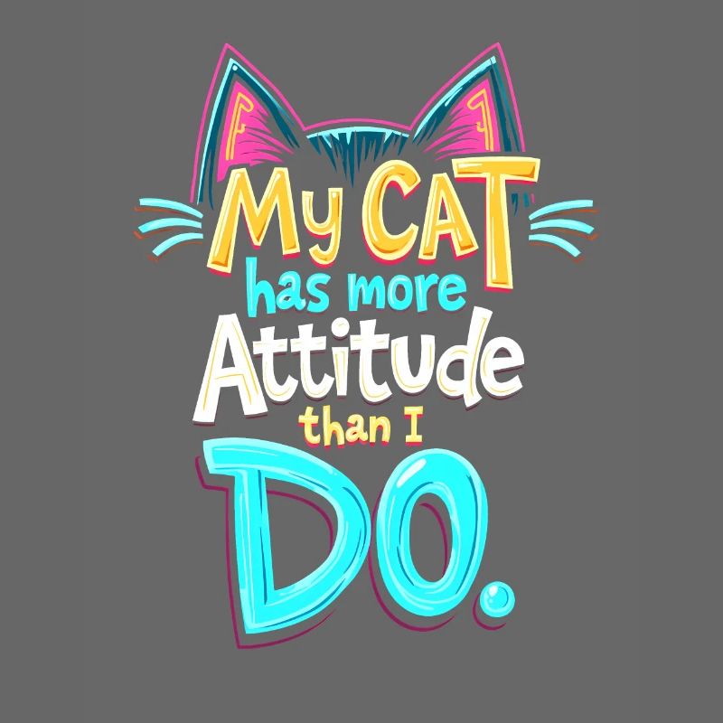 MON CHAT A PLUS D’ATTITUDE QUE MOI