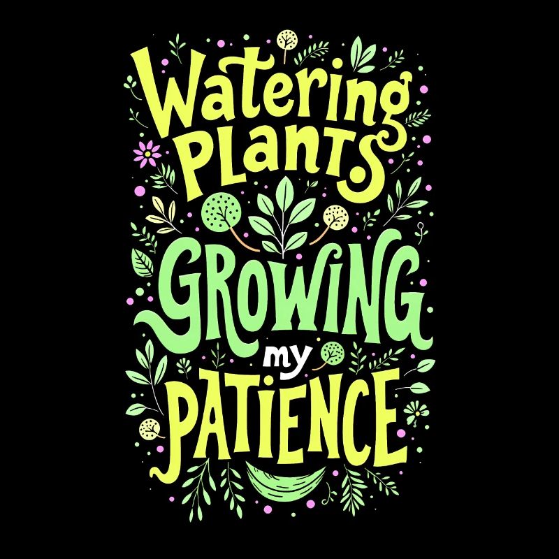 ARROSER LES PLANTES, DÉVELOPPER MA PATIENCE