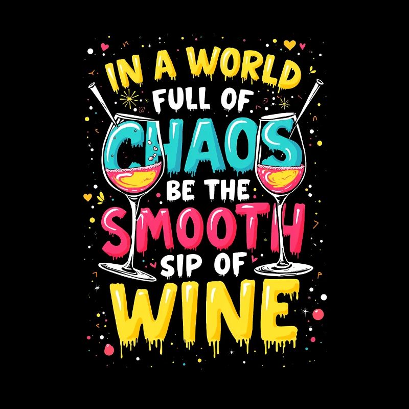 DANS UN MONDE PLEIN DE CHAOS, SOYEZ LA DOUCE GORGÉE DE VIN