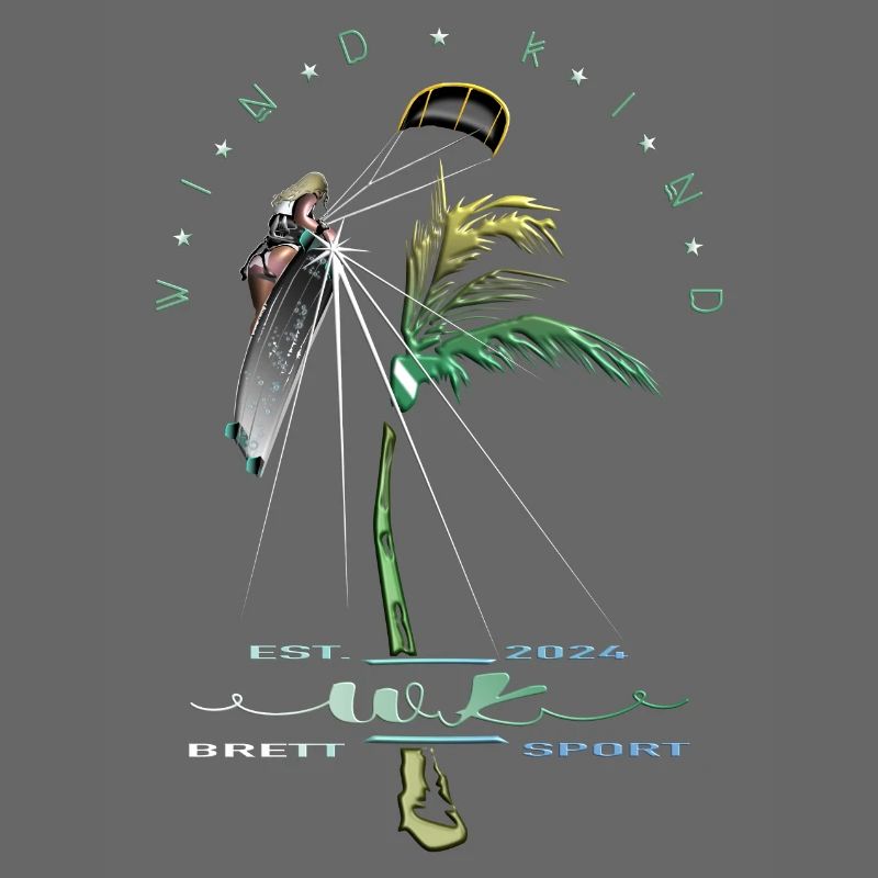Kitesurfeur Palme