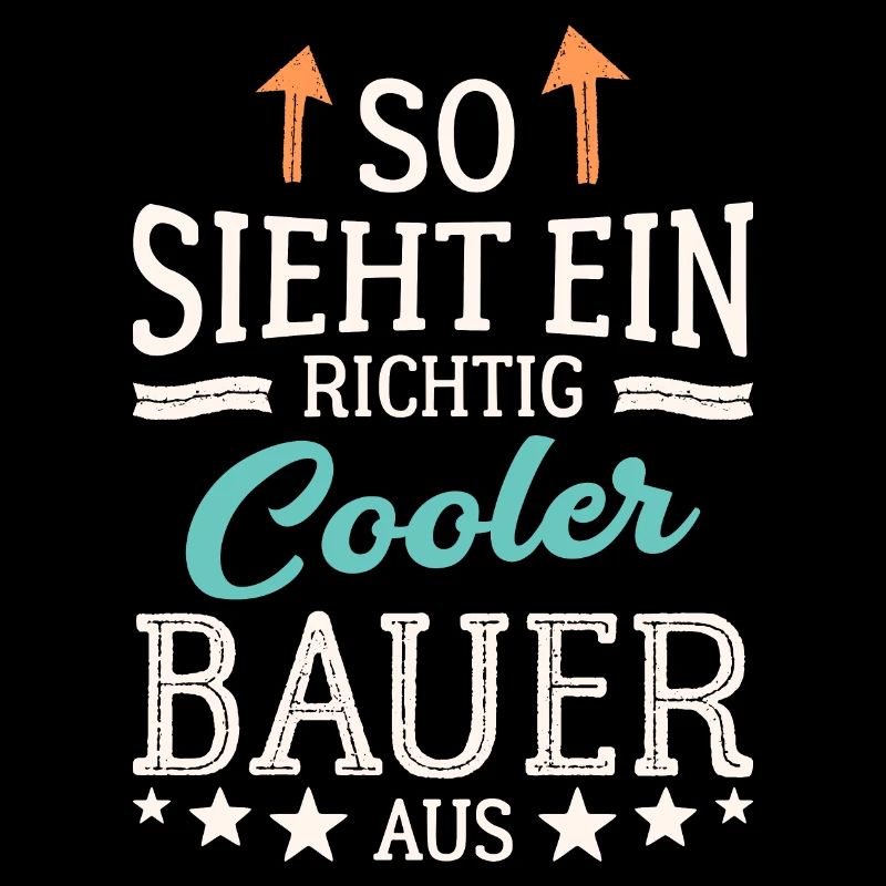 So sieht ein richtig cooler Bauer aus Landwirt