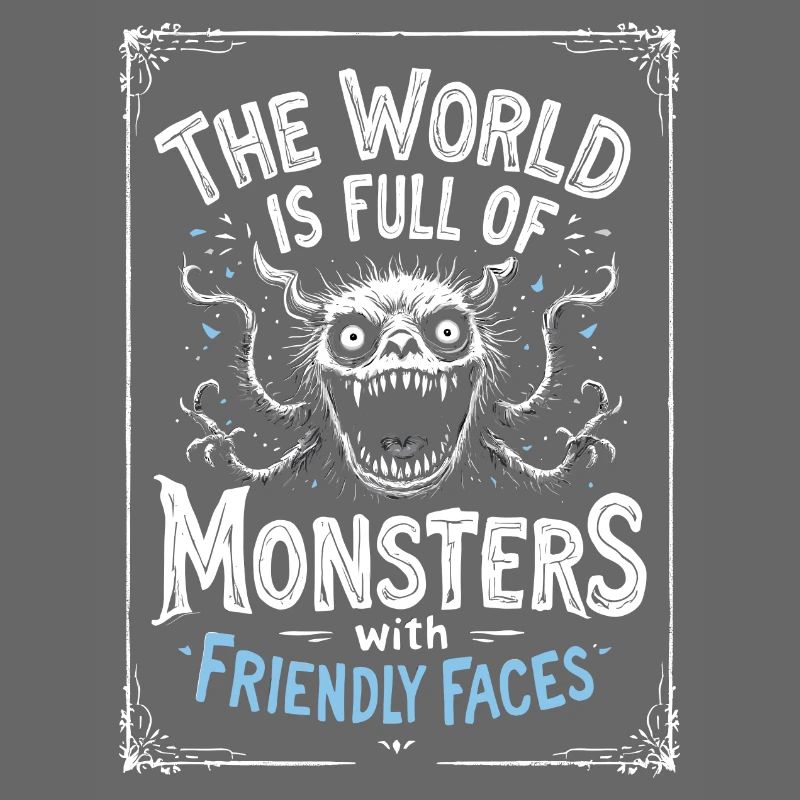 Monstre aux visages amicaux
