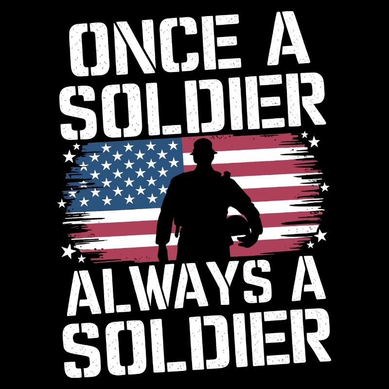 Soldat militaire vétéran