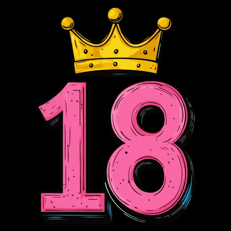 Maillot 18 numéros Couronne