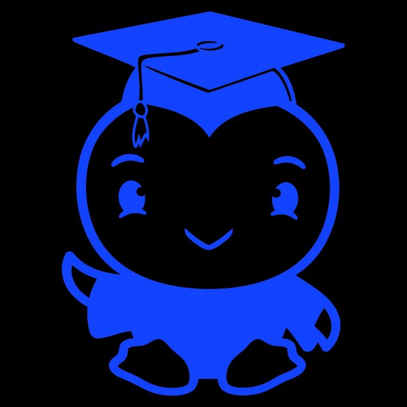 Oiseau Graduation Collège Graduation Chapeau École