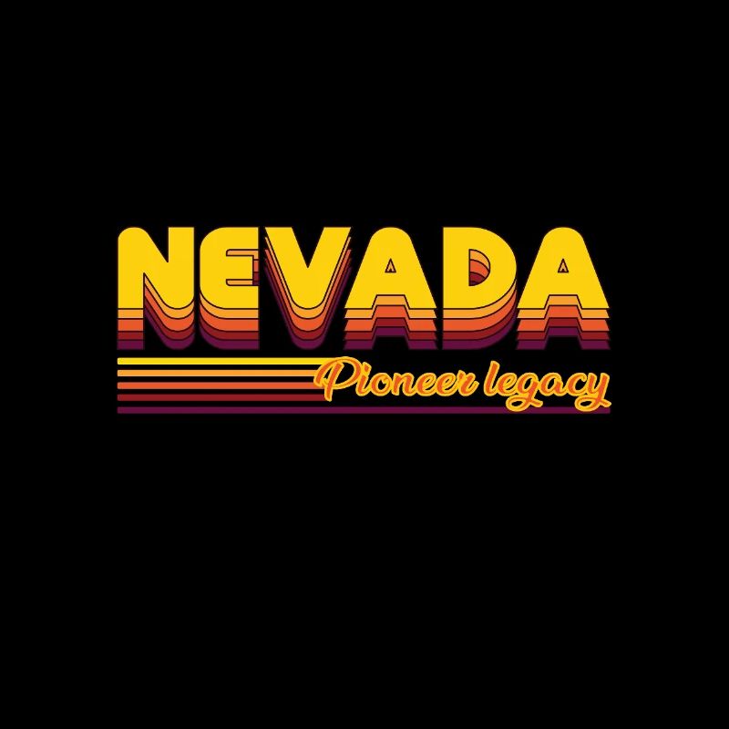 cool Nevada États-Unis États design