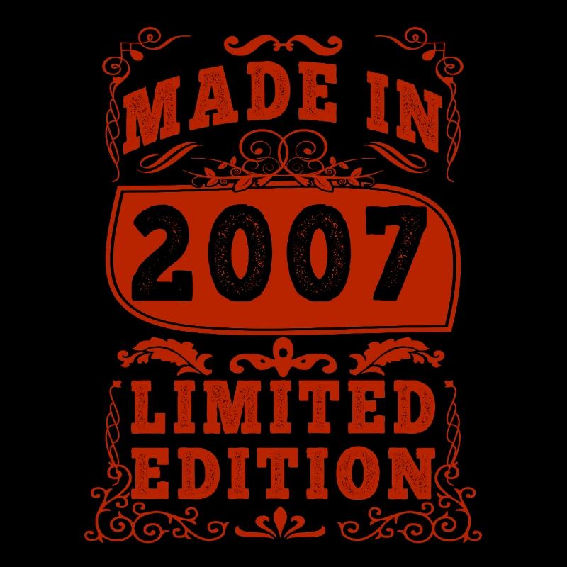 2007 anniversaire 2007 né en 2007 anniversaire