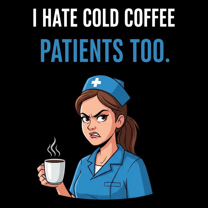 Krankenschwester Kaffee Lustig