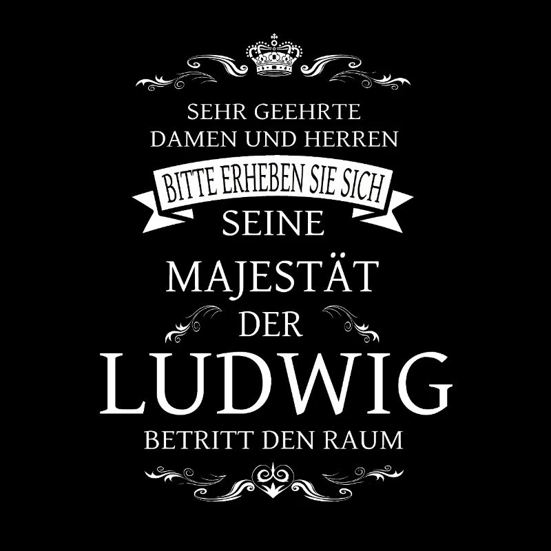 Sa Majesté le Ludwig entre dans la pièce