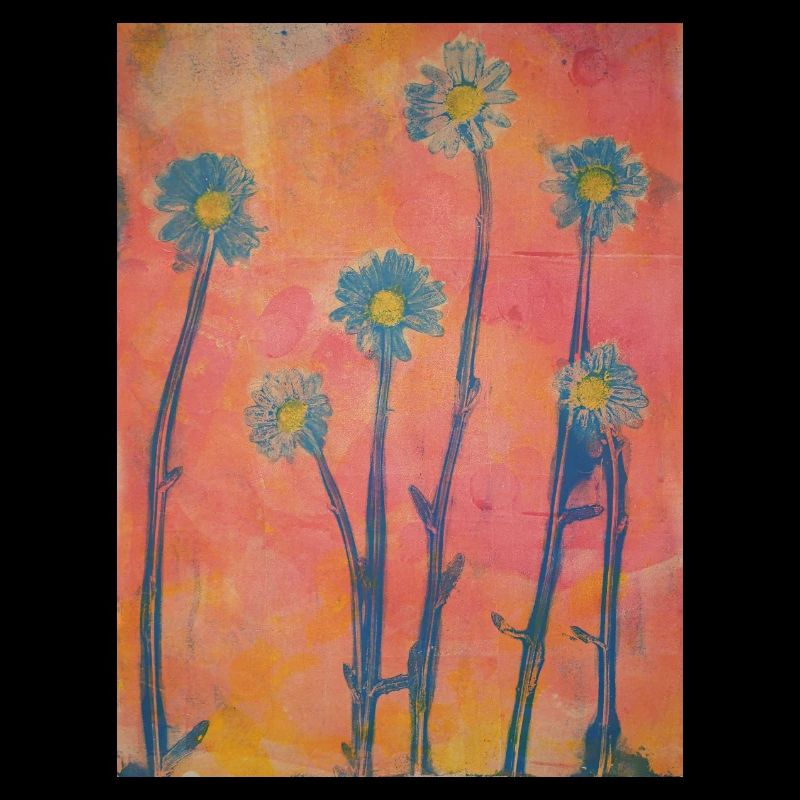 blumen kunstdruck pflanzen