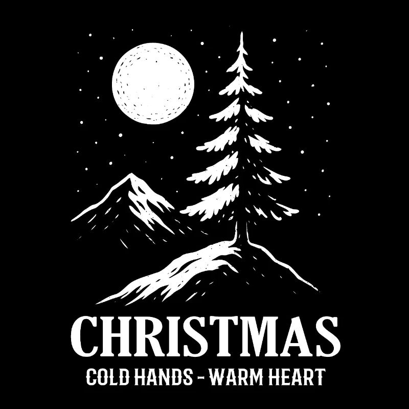 Paysage d’hiver Noël