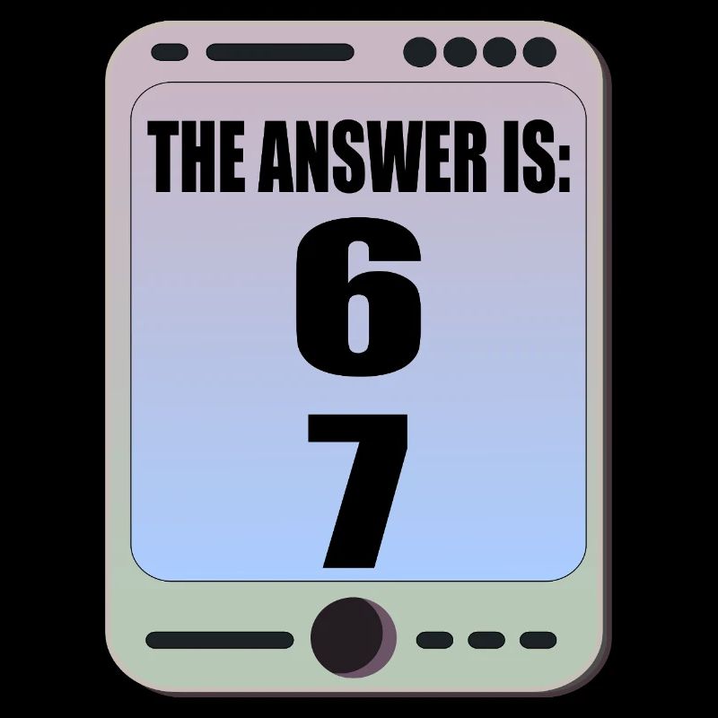 Sechs Sieben 6 7 Meme