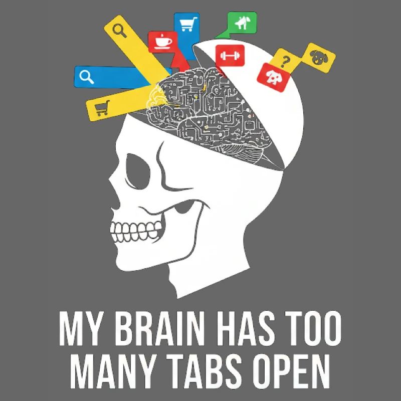 Tabs öffnen Schädelhirn Meme