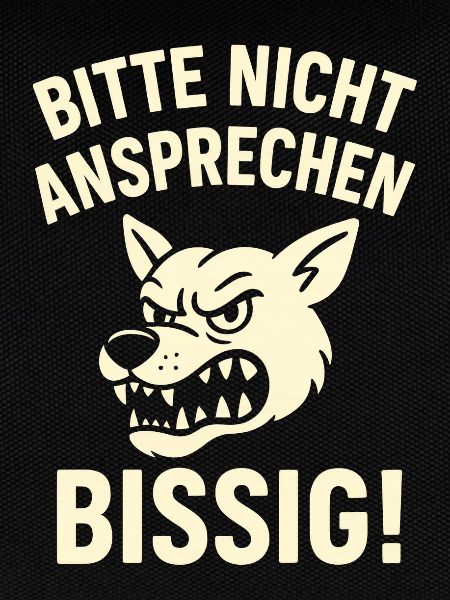 Bitte Nicht Ansprechen