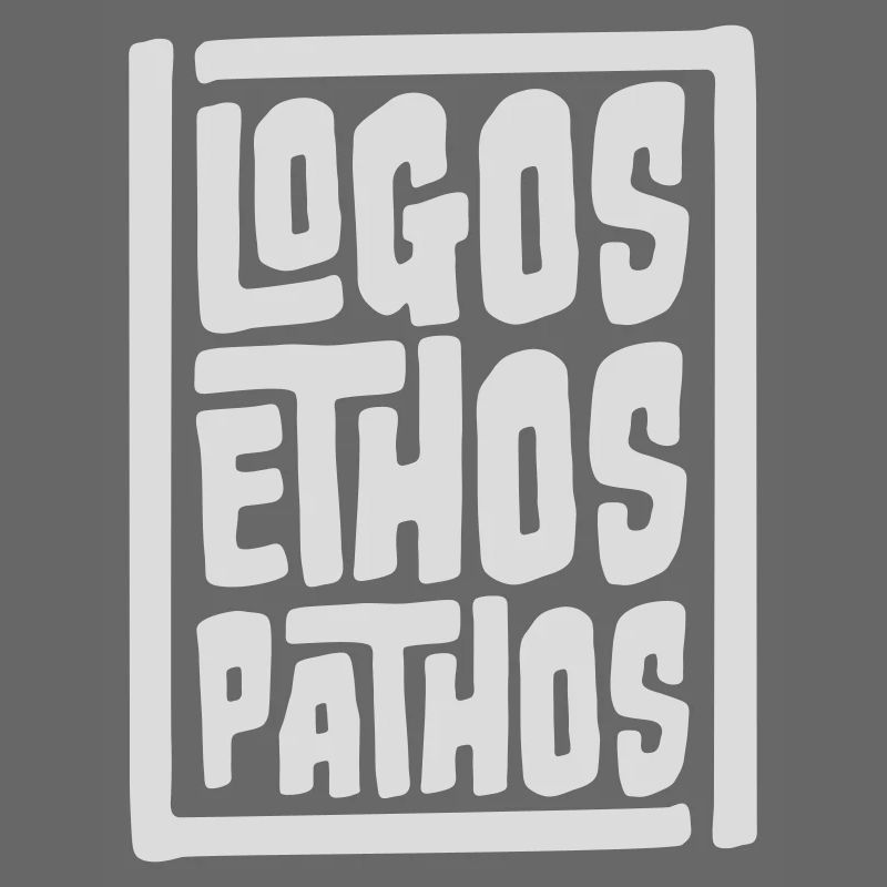 Logos Ethos Pathos Rhetorik Philosophie Student