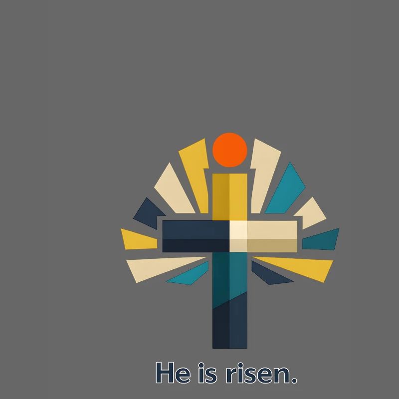 Resurrection He is Risen Easter Jesus