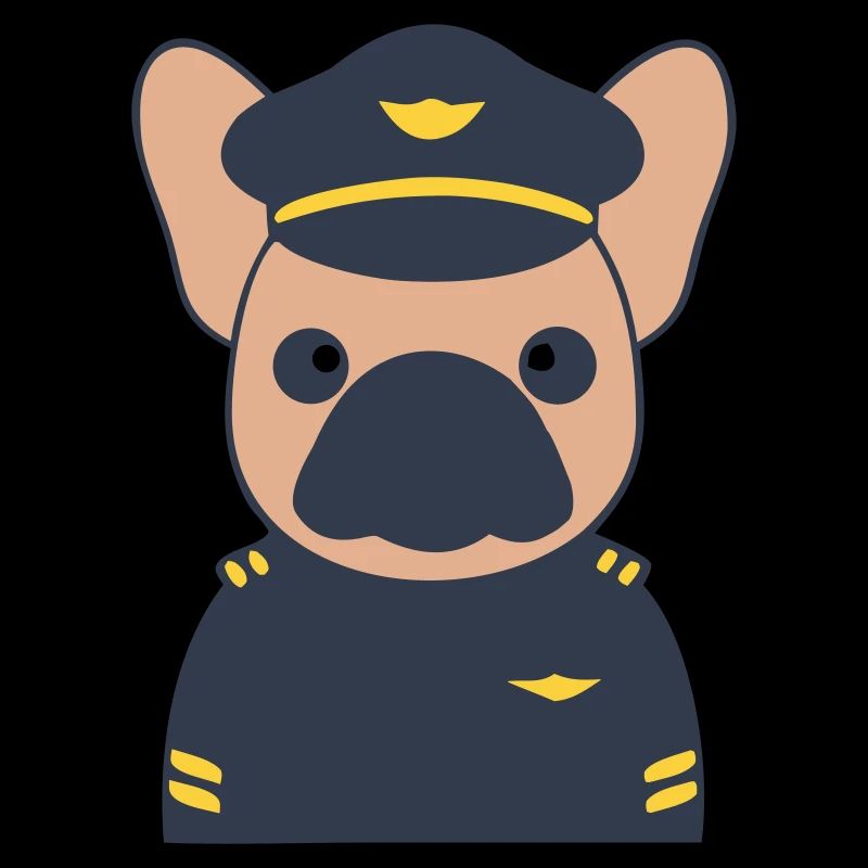 Frenchie Pilot Captain Uniform