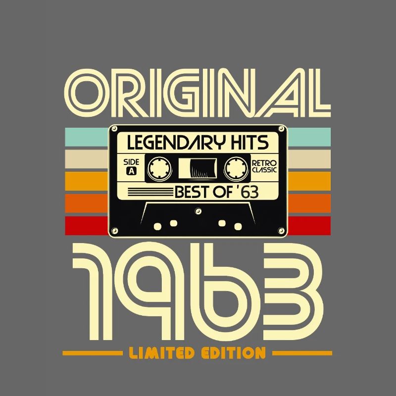 Cassette Retro 1963 Edition limitée