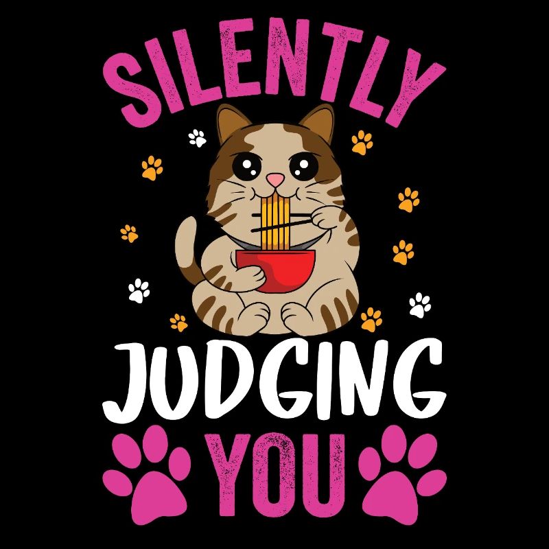 Te juger silencieusement, chat.