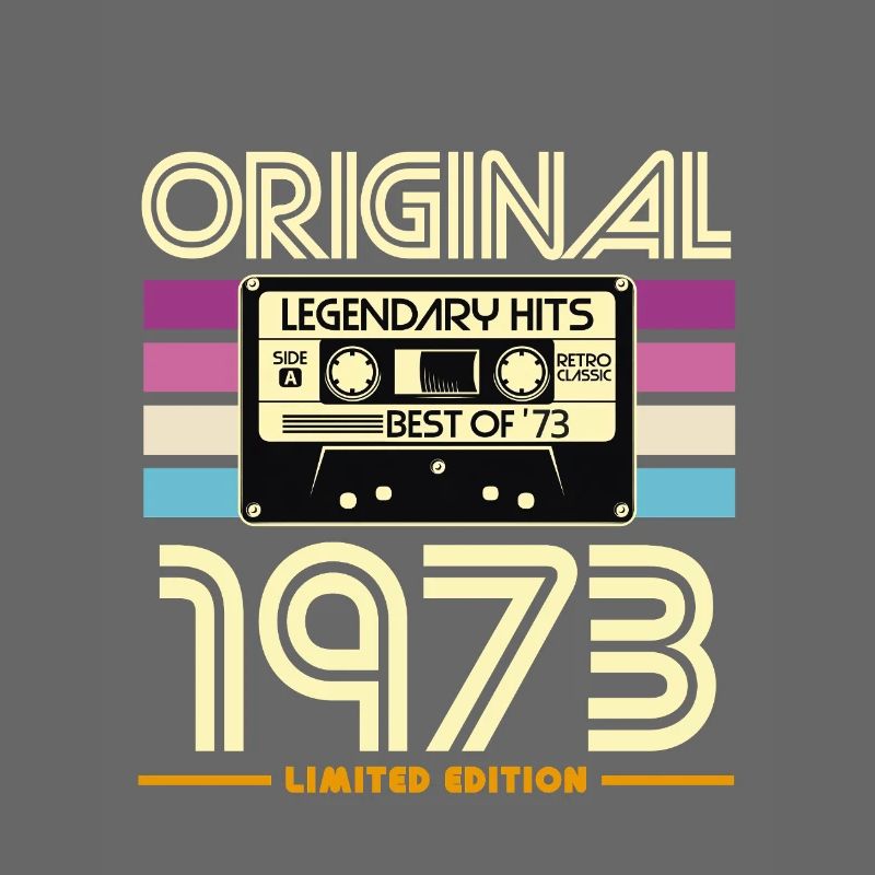 Original 1973 Cassette rétro édition limitée