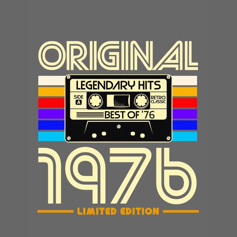Original 1976 Cassette Retro Édition