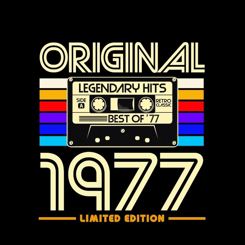 Originale Retro-Kassette von 1977