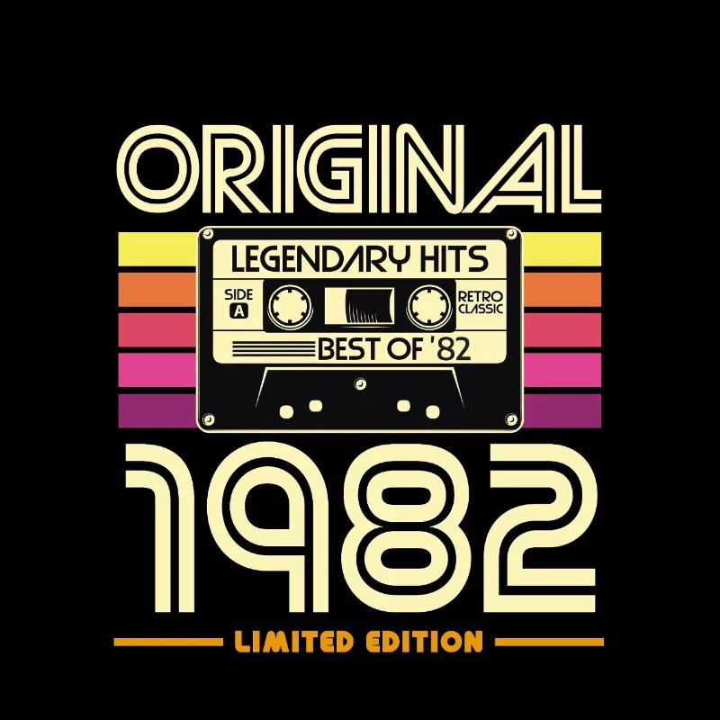 Originale limitierte Retro-Kassette von 1982