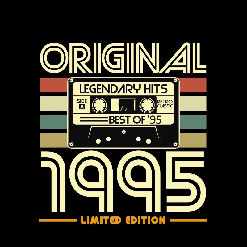 Original 1995 Cassette Retro