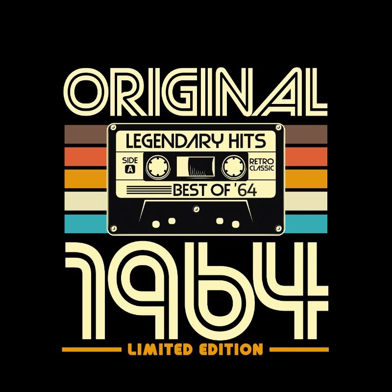 Original 1964 Cassette Rétro