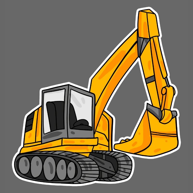 Löffelbagger Ausgräber Bagger