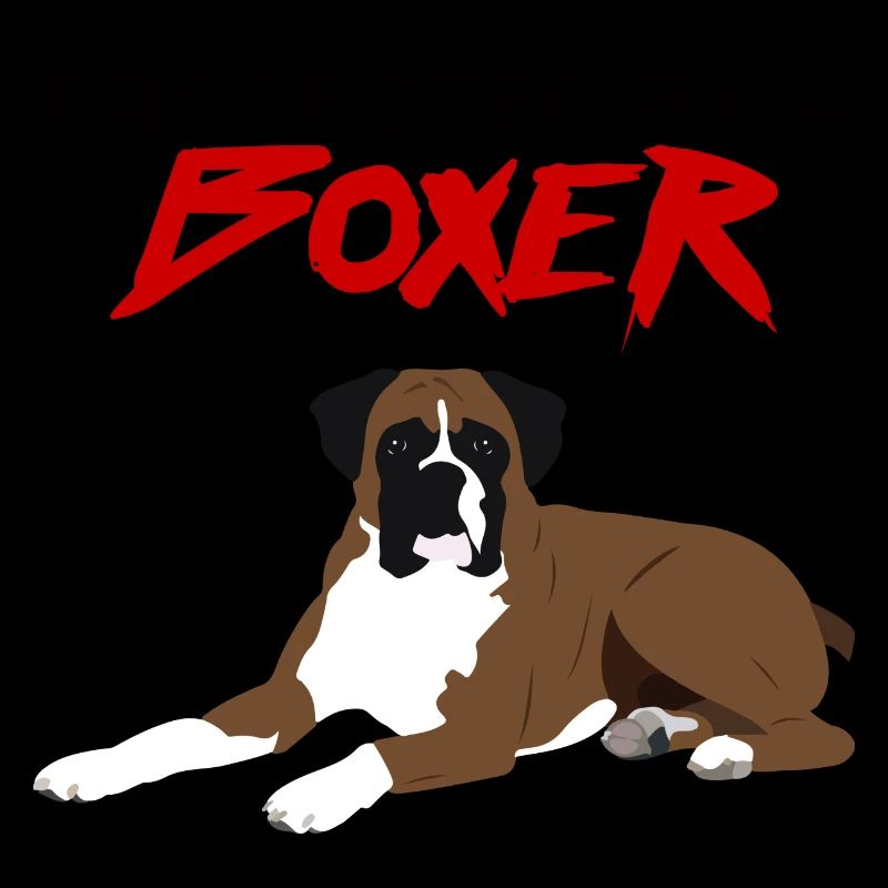 Hund / Boxer: Protected By A Boxer