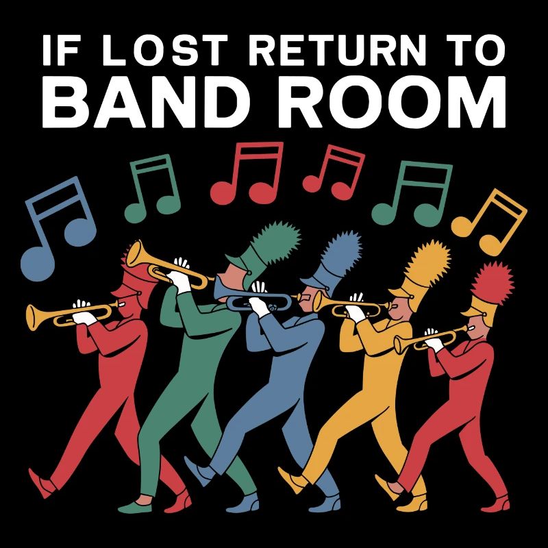 Funny design for musicians