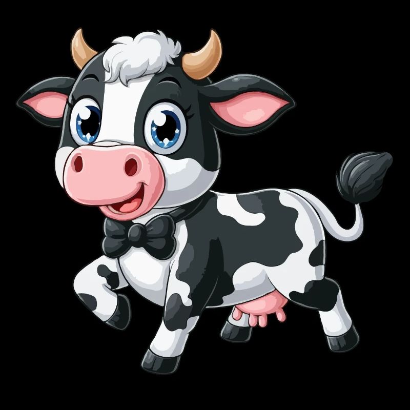 Vache heureuse