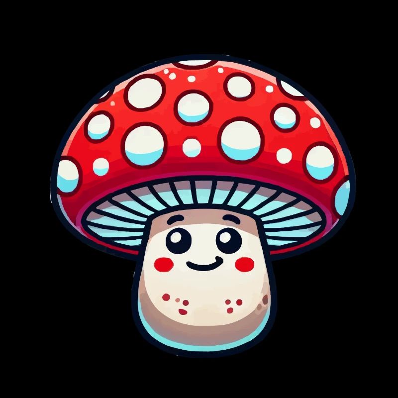 mushroom cartoon