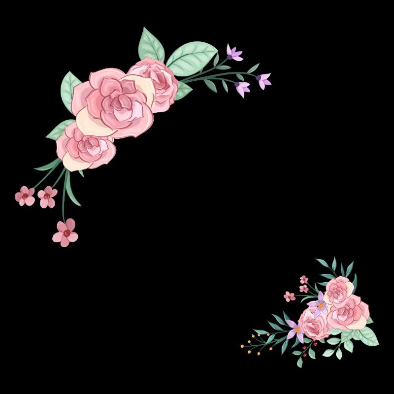 Lettre s fleurs
