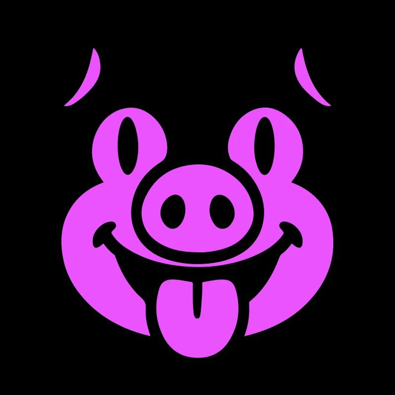 Piglet Pig Head