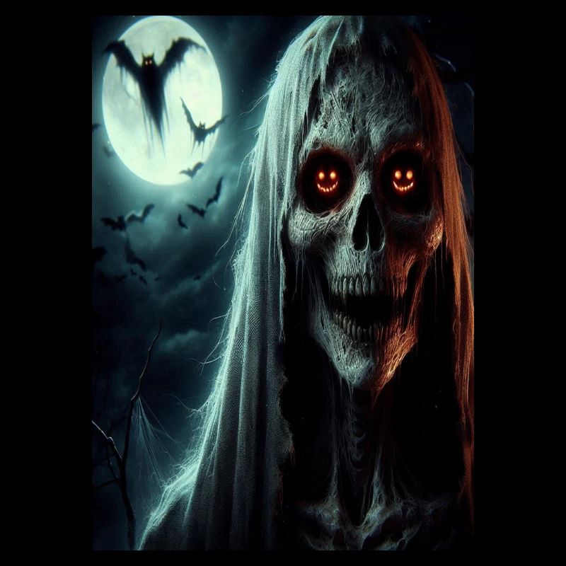 Scary scull