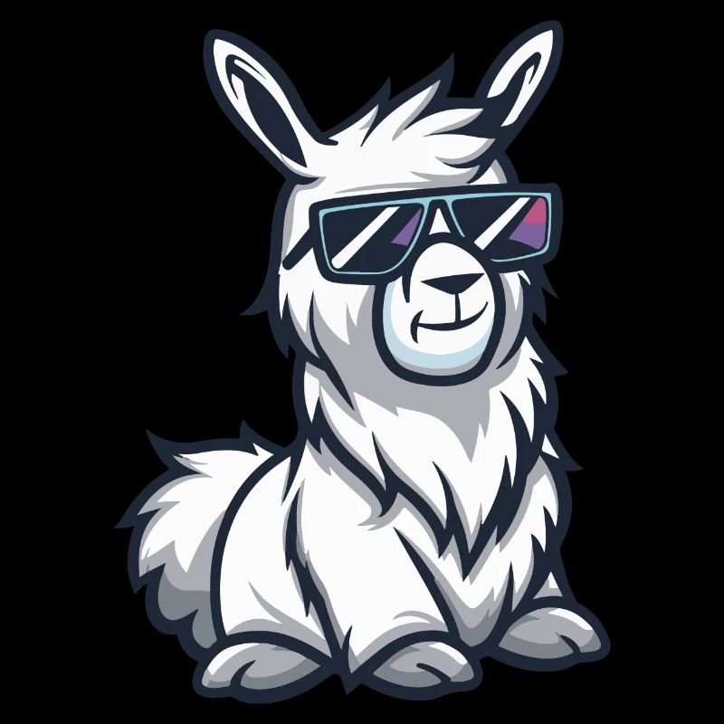 Alpaka Llama Comic Cool
