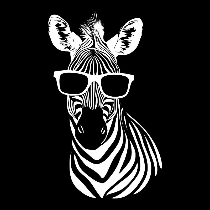 Cool Zebra Lunettes de soleil Plage d’été