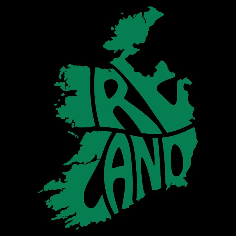 Ireland Map Graphic