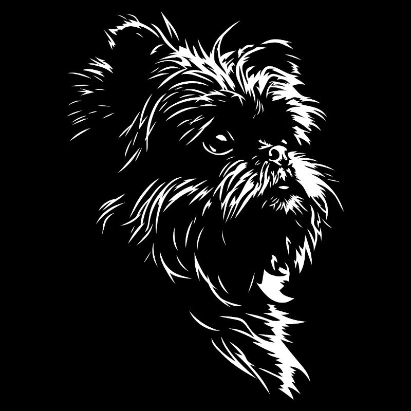Affenpinscher Silhouette de chien Wilsigns