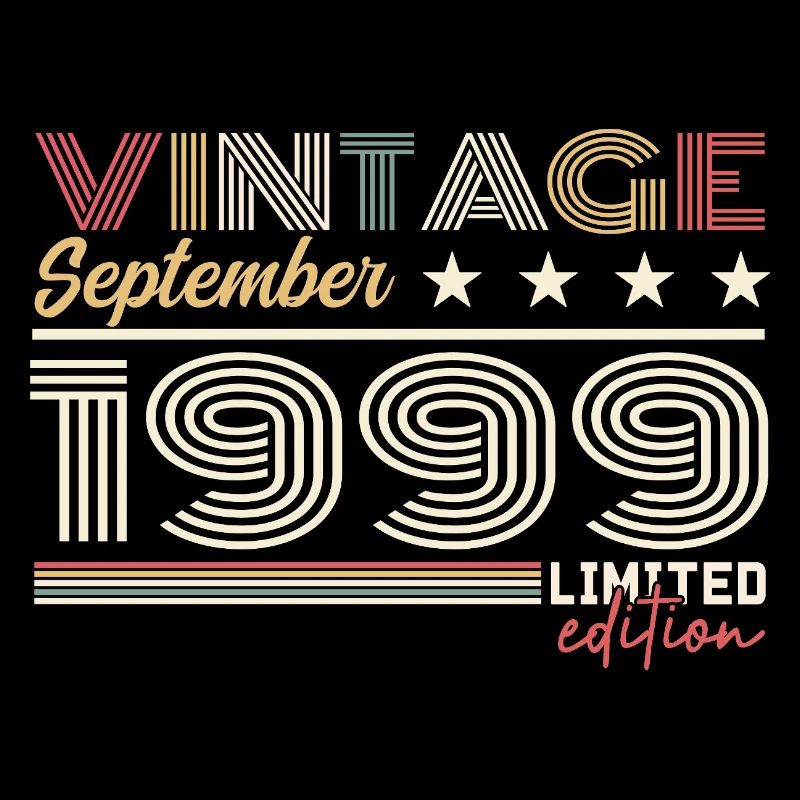 Vintage Septembre 1999 Septembre 1999 September