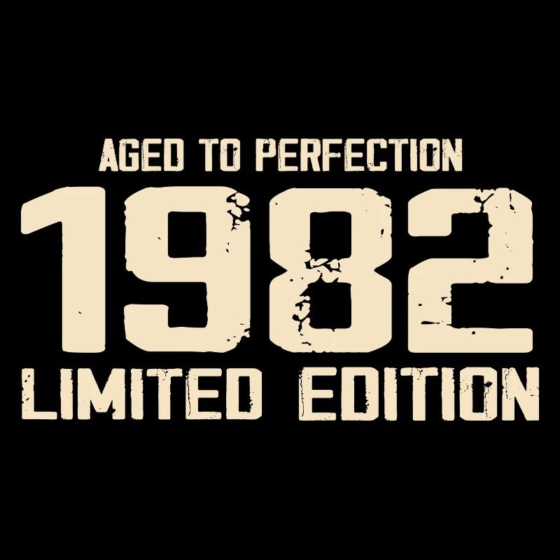 1982 Limited edition 1982 Geburtstag 1982 Retro