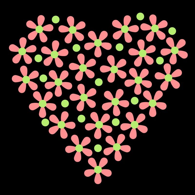 Blümchenherz / heart of daisies (2c)