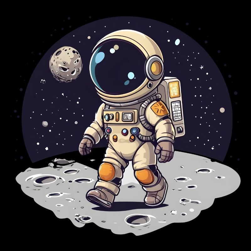 Astronaut in Ausbildung
