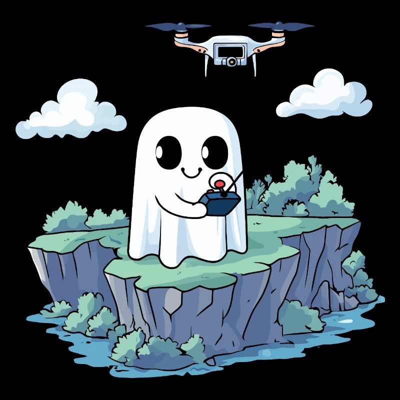 Geist Drohne Halloween