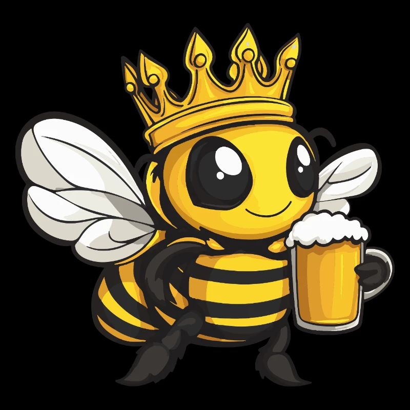 Bière d’abeille drôle