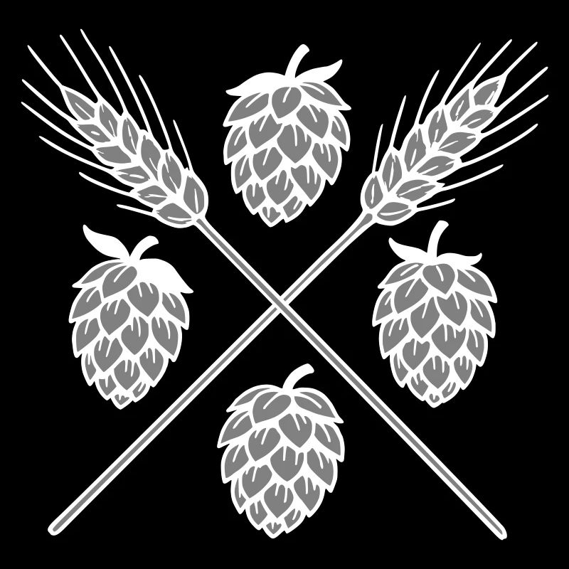 Houblon et orge - bière