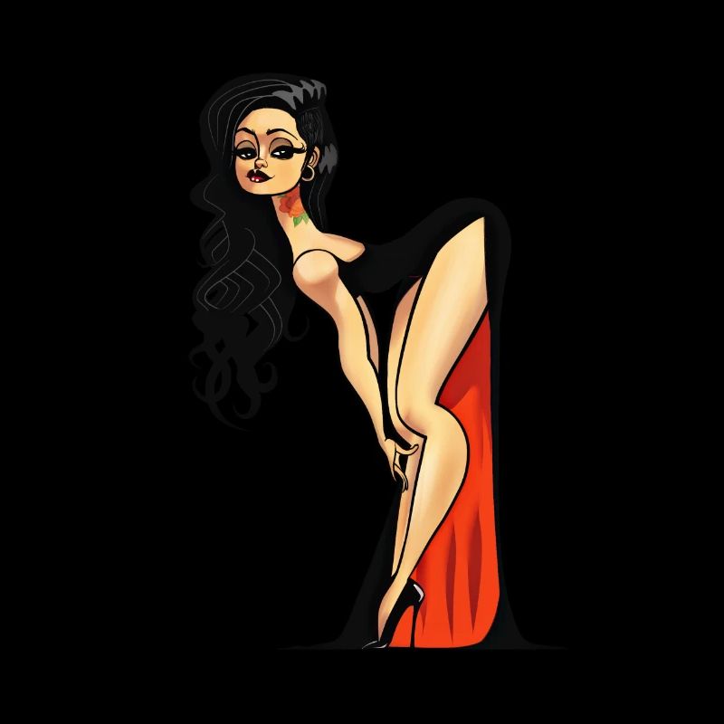 Vampire Pin-up (no bg)